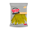 3M Guante de Limpieza Satinado Scotch-Brite Profesional M 7-7 1/2 Amarillo Mediano ME400000555