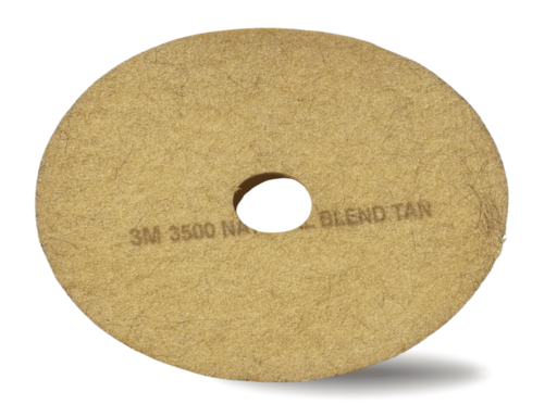 3M Disco para Pisos Scotch-Brite Profesional Pelo Natural Canela 3500 De 19" 70070502086