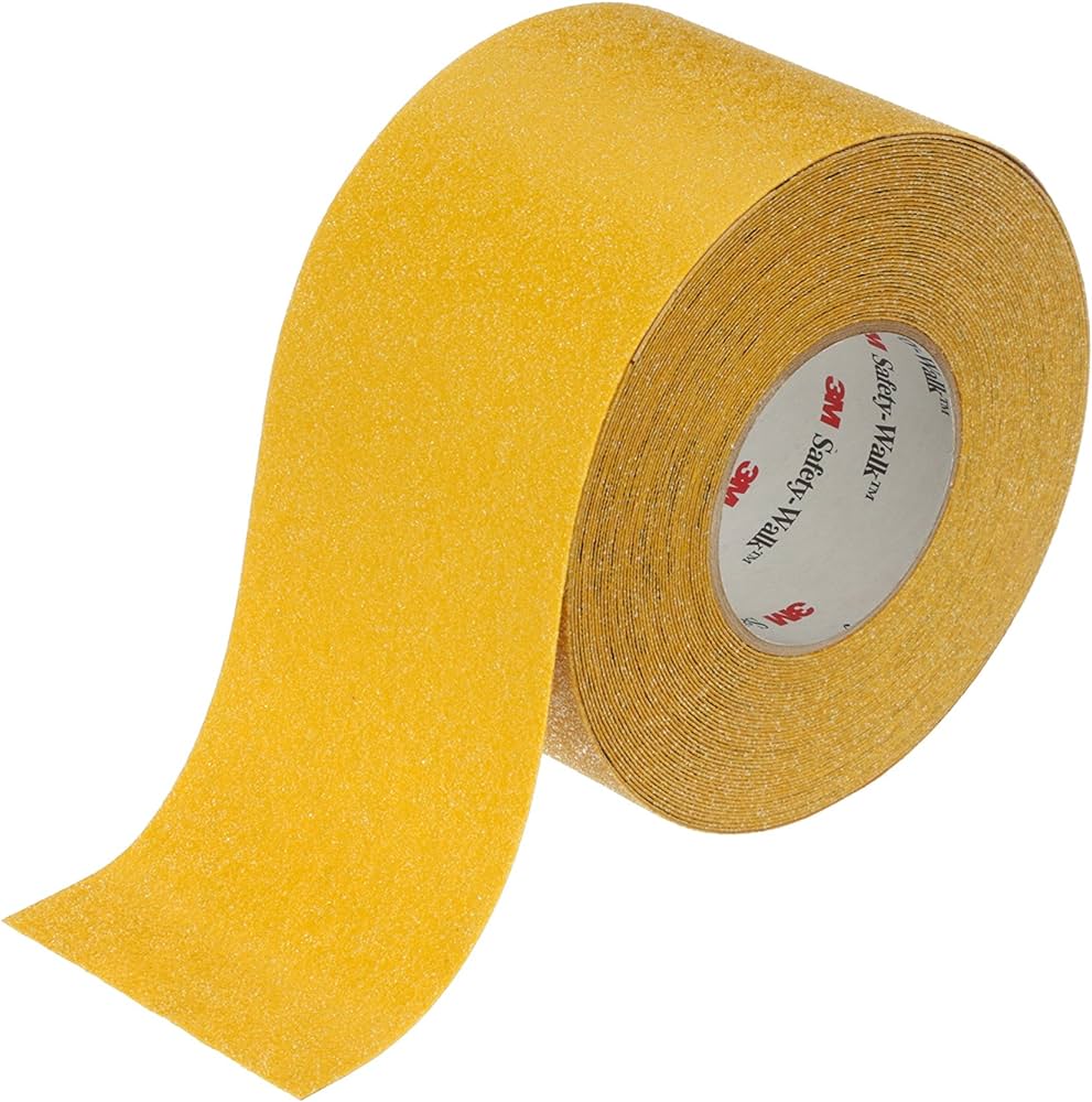 3M Safety-Walk S600 Cinta Antiderrapante Uso General Amarillo Rollo De 4"X18.29M 70070975647