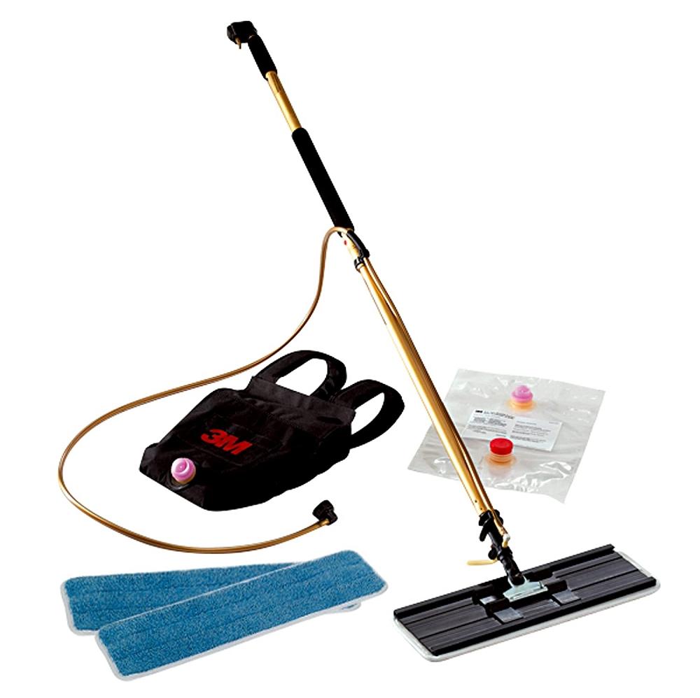 3M Easy Shine Kit Inicial Contiene 1 Mochila , 1 Tubo Dispensador , 1 Base Y Mopas Aplicadoras 70071279759