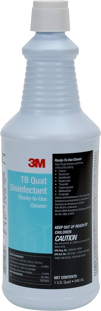3M Rtu Desinfectante Cuaternario Bote 946 Ml 70071593175