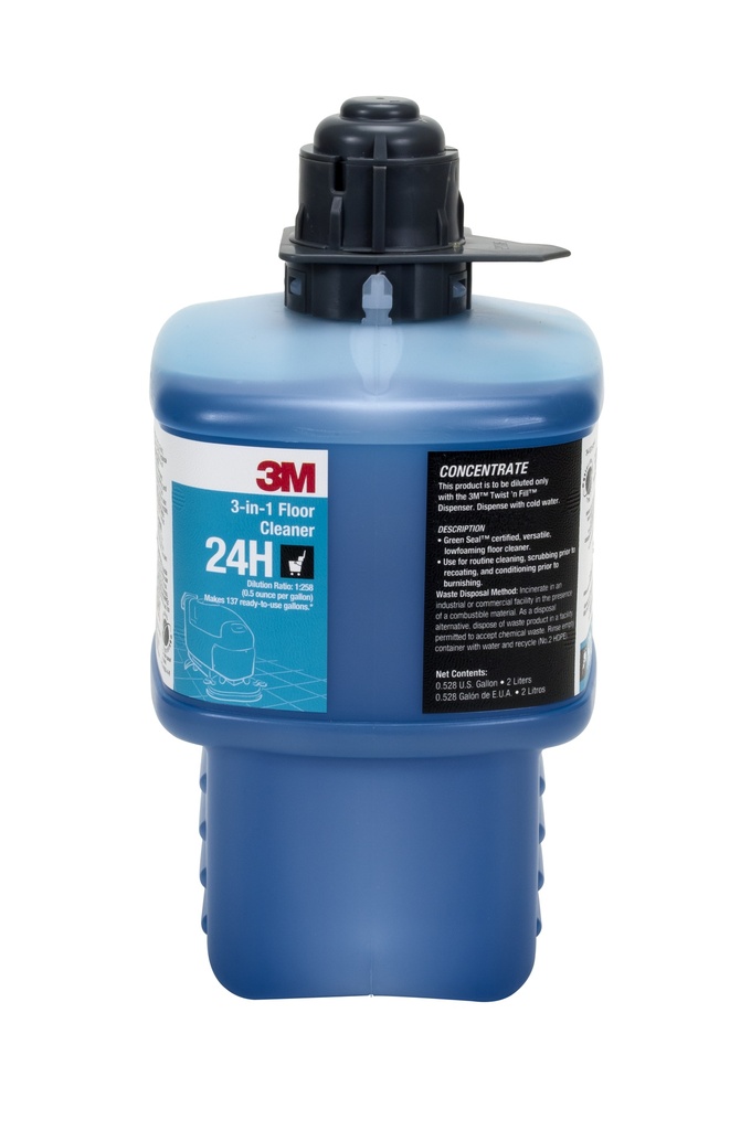 3M Tnf #24H Limpiador Para/Pisos 3-En-1 Bidón 2 L 70071683174