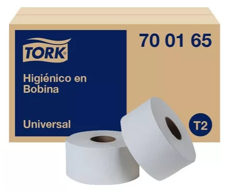 TORK Universal Higienico en Bobina 200 mts /2hj 9 / Bco 700165