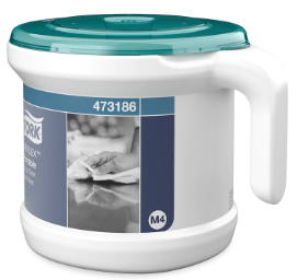 TORK Reflex Portable (cubeta) / 240 x 226 x 258 / Bco/Turqueza 473186