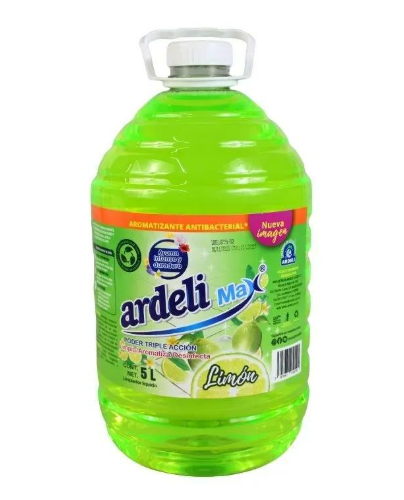Arodeli Aromatizante Líquido Aroma Limón Real Garrafón Pet 5lt pz ADLR5