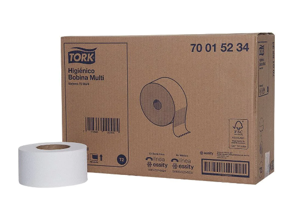 TORK Universal Higienico Bobina 200 mts /2hj 9 / Bco 700152