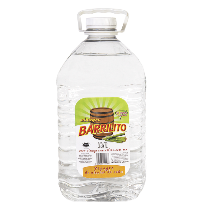 Vinagre Blanco Barrilito 3.9 Ll Galón VINBAGL