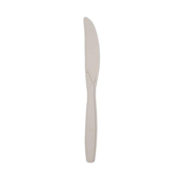 Entelequia Cuchillo De Fécula De Maiz  7" 100/1000 Pz (CUCHILLO 7)"
