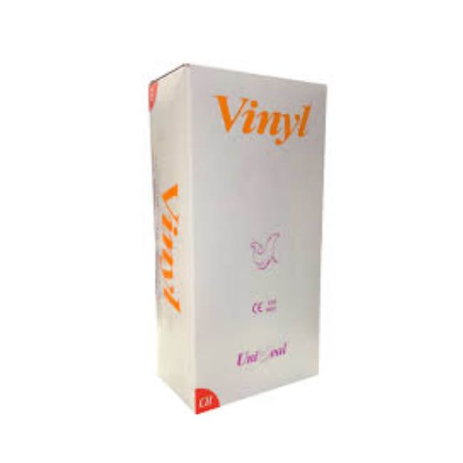 Uniseal Guante Multiusos Vinyl Transparente PF GM Chico 017-6
