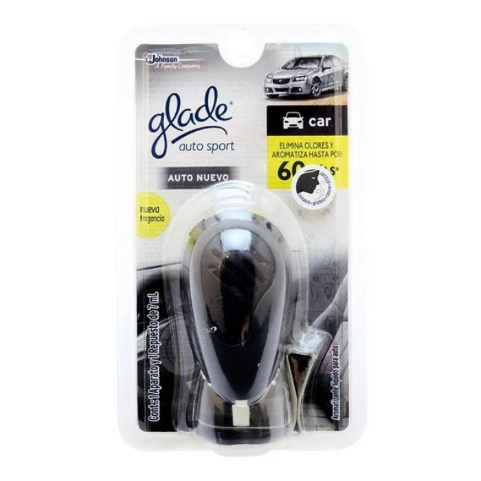 Glade Aromatizante Auto Clip Sport 7 Ml