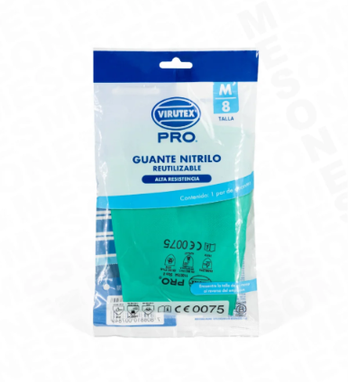 Virutex Pro Guante Nitrilo Verde M 1100784