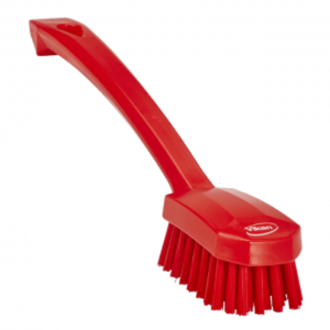 Vikan Cepillo Universal De Mano Cerdas Semiduras Rojo  42874