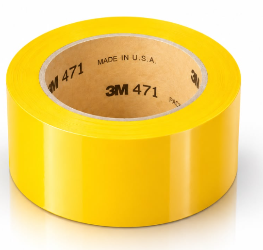 3M Cinta 471 General Purpose Tape Amarillo  2" X 33 mts