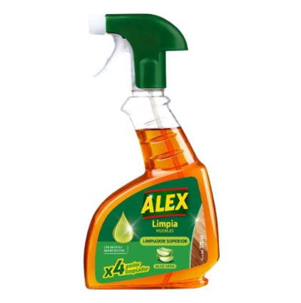 Alex Limpia muebles Antiestático 375 ml.