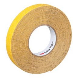 [SEG3M0000044] 3M Safety-Walk S600 Cinta Antiderrapante Uso General Amarillo Rollo De 1"X18.29M 70070975662