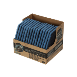 [JAR3M0000076] 3M Scotch-Brite Profesional  Fibra 2000Hex Antirayas Azul 75040056360
