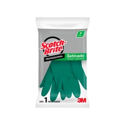 [JAR3M0000096] 3M Guante de Limpieza Satinado Scotch-Brite Profesional G 8-8 1/2 Verde Grande ME400000571