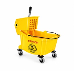 [JARCAS000195 - 7501293677748] Castor Combo Cubeta Exprimidora De 36 Lts. Amarilla 8936Y