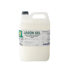 [QUIJAVEL0090] Javel Jabón Gel P/Manos garrafa de 5 Lts aroma Dove PQ-303GA5DV