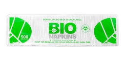 [SERBIONAP0001] Servilleta Bio Napinks 500 pz (24X24cm)
