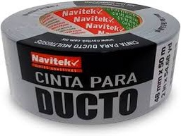 [SEGCINTA0008] Navitek Cinta Ducto  (2") 48mm x 50 mts Plateada 315151
