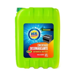 [QUICLEAN0001] Real Clean Desengrasante Concentrado Quitamanchas Biodegradable 10 Lts