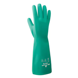 [JARSHOWA0002] Showa Guante Contra Quimicos Con Recubrimiento De Nitrilo Verde Talla 8 Mod 730-09