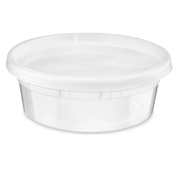 [MATDELI00002] Contenedores Para Deli De Uso Pesado 8oz Medidas 4 1/2 X 1 3/4" Con 240 Pzs S-22768