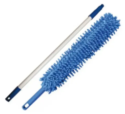 [JARDUST00028] Dust Sacudidor De Microfibra Con Bastón Azul DUST-E014